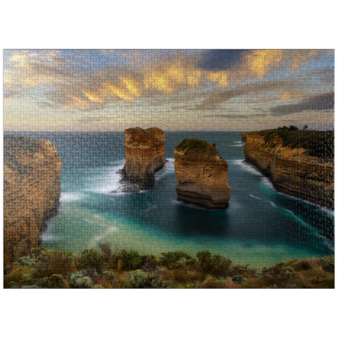 puzzleplate Loch Ard Gorge, Great Ocean Road, Australia 1000 Jigsaw Puzzle