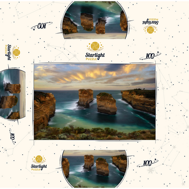 Loch Ard Gorge, Great Ocean Road, Australia 100 Jigsaw Puzzle box 3D Modell