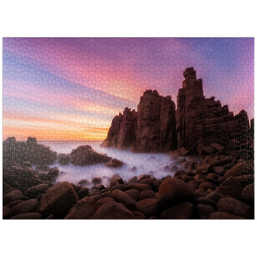 puzzleplate Pinnacles at Cape Woolamai, Phillip Island, Australia 1000 Jigsaw Puzzle