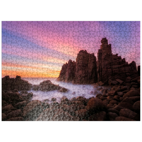 puzzleplate Pinnacles at Cape Woolamai, Phillip Island, Australia 500 Jigsaw Puzzle
