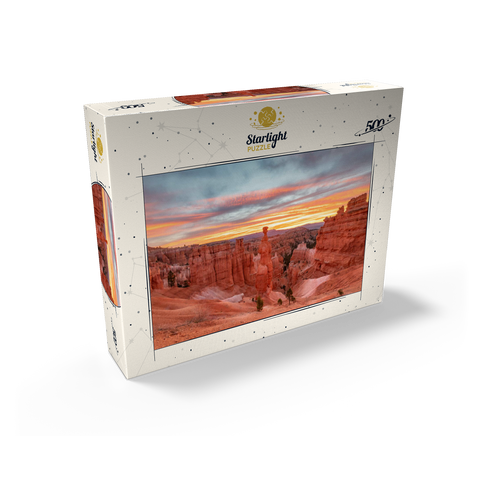 Thor's Hammer at Sunrise, Bryce Canyon National Park 500 Jigsaw Puzzle box view2