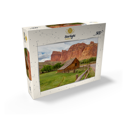 Rustic Barn in Capitol Reef National Park 500 Jigsaw Puzzle box view2