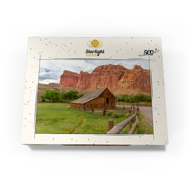 Rustic Barn in Capitol Reef National Park 500 Jigsaw Puzzle box view3