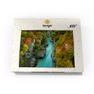 Shotover River Gorge - Autumn in Queenstown 1000 Jigsaw Puzzle box view3