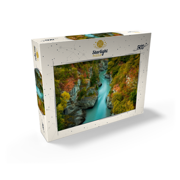 Shotover River Gorge - Autumn in Queenstown 500 Jigsaw Puzzle box view2