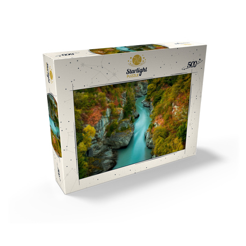 Shotover River Gorge - Autumn in Queenstown 500 Jigsaw Puzzle box view2