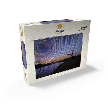 Australian Star Trails Over Reflected Landscape 1000 Jigsaw Puzzle box view2