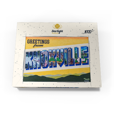 Greetings from Knoxville Tennessee Mural 1000 Jigsaw Puzzle box view3