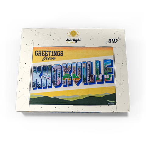 Greetings from Knoxville Tennessee Mural 1000 Jigsaw Puzzle box view3