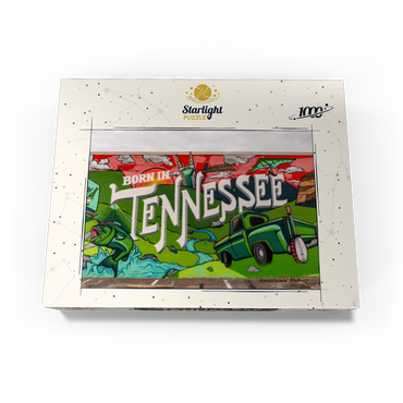 Born in Tennessee Street Art Wall Mural 1000 Jigsaw Puzzle box view3