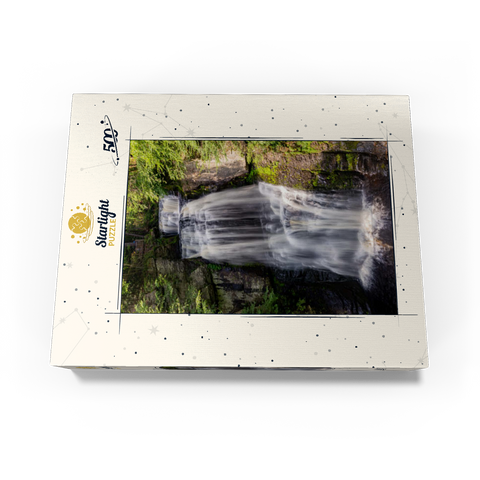 Bushkill Falls Pennsylvania - Cascading Forest Waterfall 500 Jigsaw Puzzle box view3