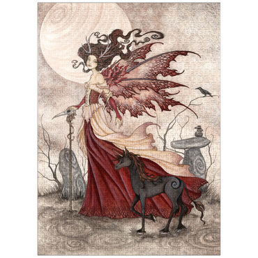 puzzleplate The Red Queen Fairy - Amy Brown 1000 Jigsaw Puzzle