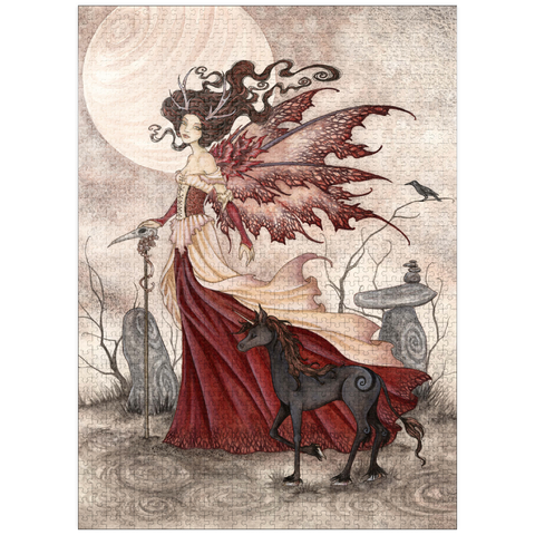 puzzleplate The Red Queen Fairy - Amy Brown 1000 Jigsaw Puzzle