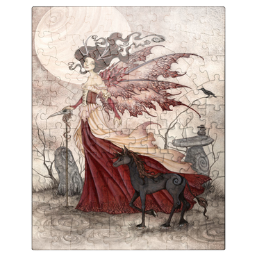 puzzleplate The Red Queen Fairy - Amy Brown 100 Jigsaw Puzzle