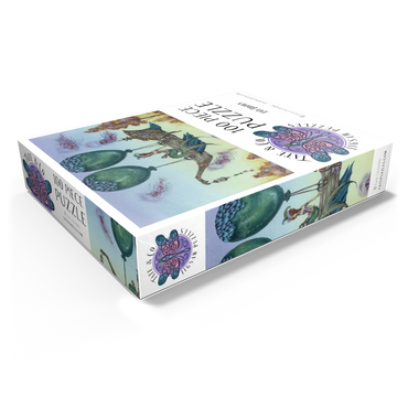 Dreaming On Aquamarine Tides Mermaid - Amy Brown 100 Jigsaw Puzzle box view1