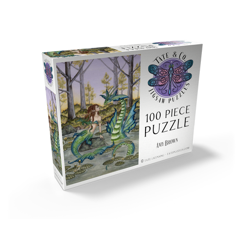 Lazy Afternoon Mermaid - Amy Brown 100 Jigsaw Puzzle box view2