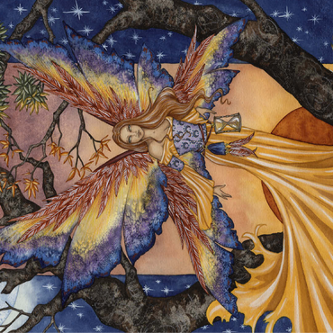 Tempus Fugit Fairy - Amy Brown 100 Jigsaw Puzzle 3D Modell