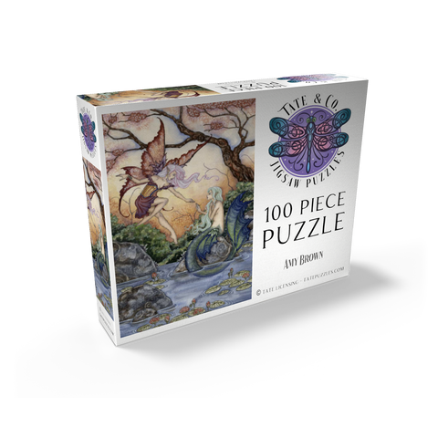 The Introduction Fairy & Mermaid - Amy Brown 100 Jigsaw Puzzle box view2
