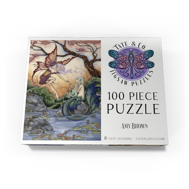 The Introduction Fairy & Mermaid - Amy Brown 100 Jigsaw Puzzle box view3