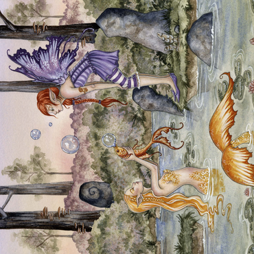 The Wishing Fish Mermaid - Amy Brown 500 Jigsaw Puzzle 3D Modell