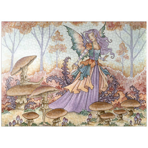 puzzleplate Mushroom Folk Fairy - Amy Brown 1000 Jigsaw Puzzle