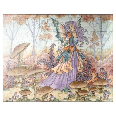 puzzleplate Mushroom Folk Fairy - Amy Brown 100 Jigsaw Puzzle