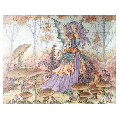 puzzleplate Mushroom Folk Fairy - Amy Brown 100 Jigsaw Puzzle