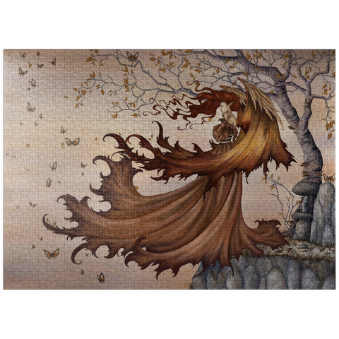 puzzleplate Passage To Autumn Fairy - Amy Brown 1000 Jigsaw Puzzle