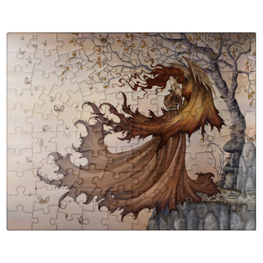 puzzleplate Passage To Autumn Fairy - Amy Brown 100 Jigsaw Puzzle