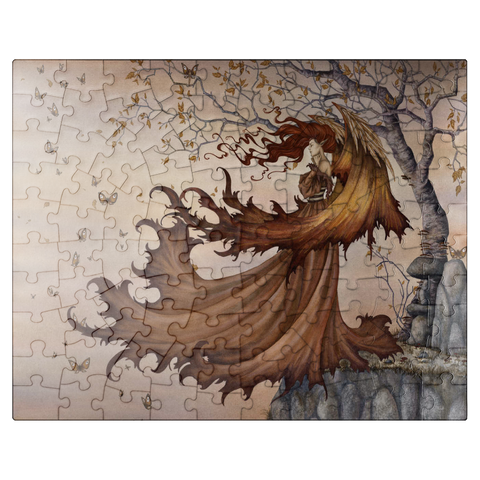 puzzleplate Passage To Autumn Fairy - Amy Brown 100 Jigsaw Puzzle