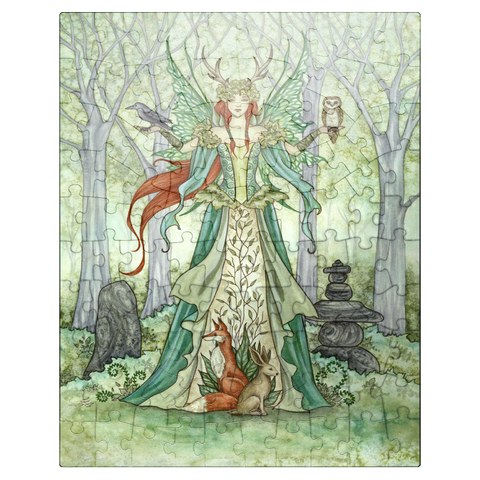puzzleplate The Caretaker Fairy - Amy Brown 100 Jigsaw Puzzle