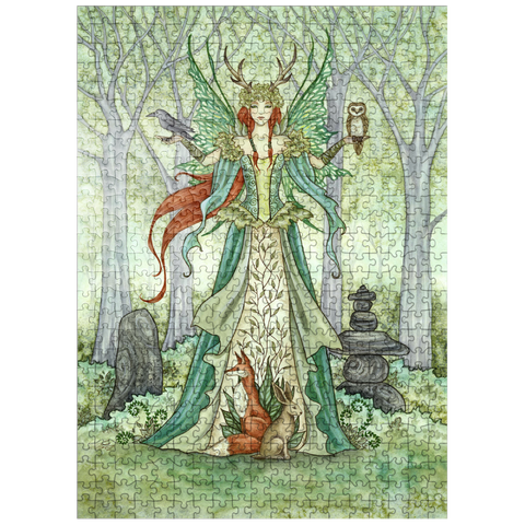 puzzleplate The Caretaker Fairy - Amy Brown 500 Jigsaw Puzzle