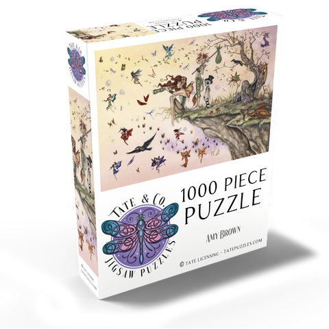 Where The Wind Takes You Fairy - Amy Brown 1000 Jigsaw Puzzle box view2