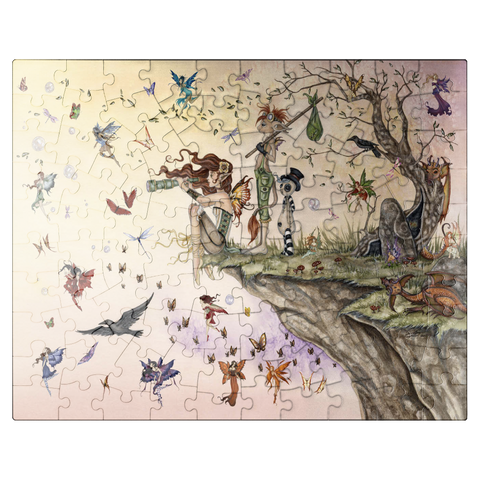 puzzleplate Where The Wind Takes You Fairy - Amy Brown 100 Jigsaw Puzzle