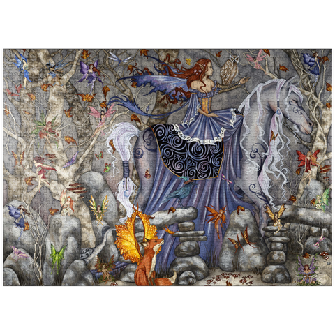 puzzleplate Enchanted Forest Fairy - Amy Brown 1000 Jigsaw Puzzle