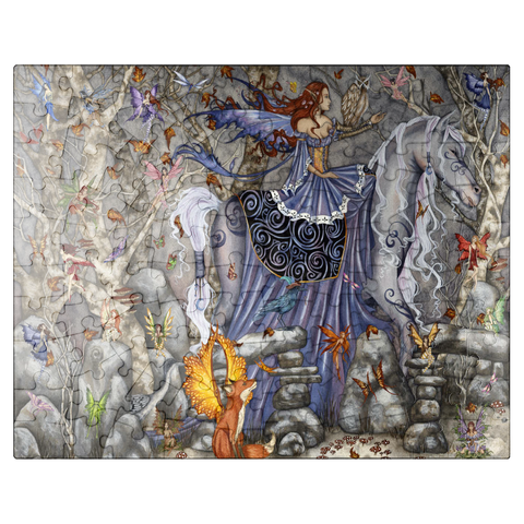 puzzleplate Enchanted Forest Fairy - Amy Brown 100 Jigsaw Puzzle
