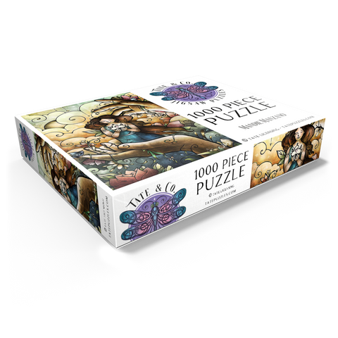 Who You Say I Am Stained Glass 1000 Jigsaw Puzzle box view1