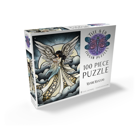 Child of Heaven Stained Glass - Mandie Manzano 100 Jigsaw Puzzle box view2