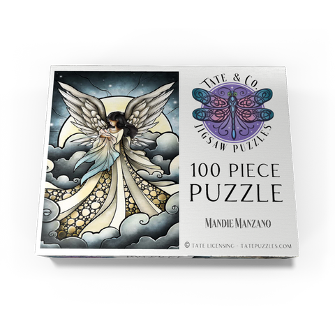 Child of Heaven Stained Glass - Mandie Manzano 100 Jigsaw Puzzle box view3