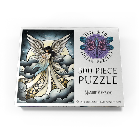 Child of Heaven Stained Glass 500 Jigsaw Puzzle box view3