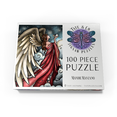 All Guineas Go to Heaven Stained Glass - Mandie Manzano 100 Jigsaw Puzzle box view3