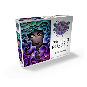 Medusa Stained Glass 1000 Jigsaw Puzzle box view2