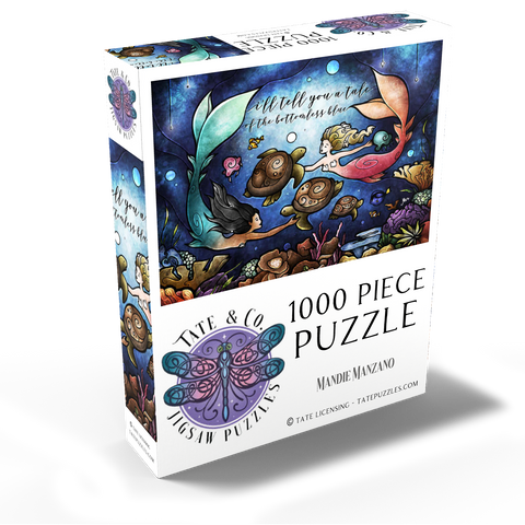 Story Time Stained Glass 1000 Jigsaw Puzzle box view2