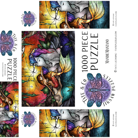 Treasured Friends 1000 Jigsaw Puzzle box 3D Modell