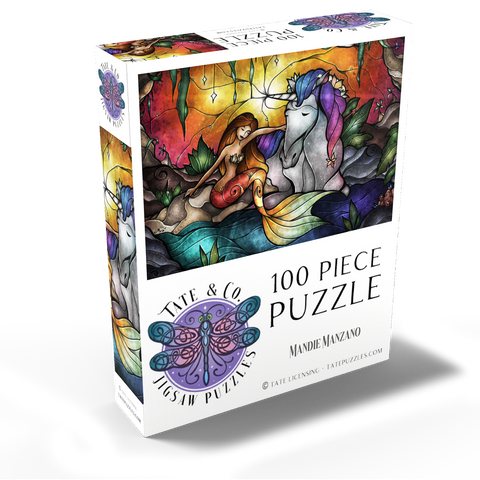 Treasured Friends - Mandie Manzano 100 Jigsaw Puzzle box view2