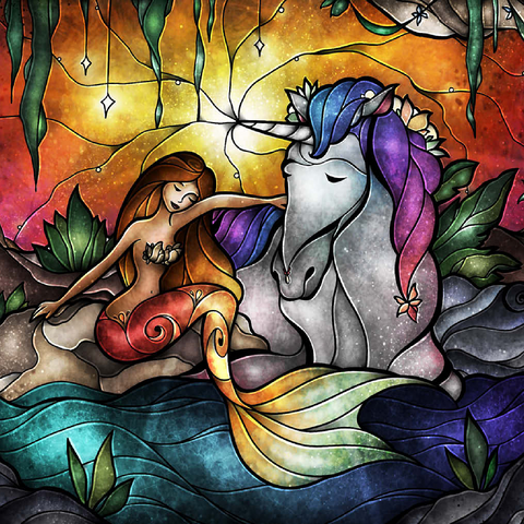 Treasured Friends - Mandie Manzano 100 Jigsaw Puzzle 3D Modell