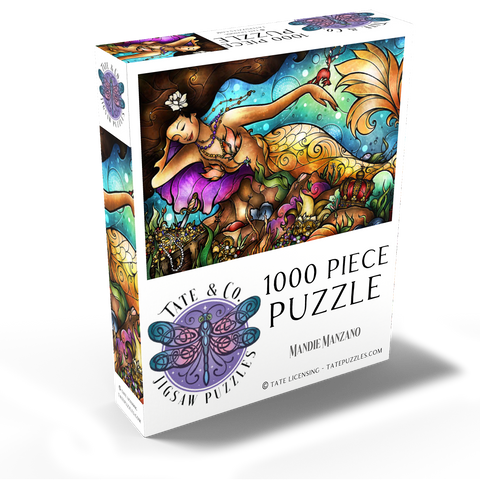 Mer De Lis Mermaid 1000 Jigsaw Puzzle box view2