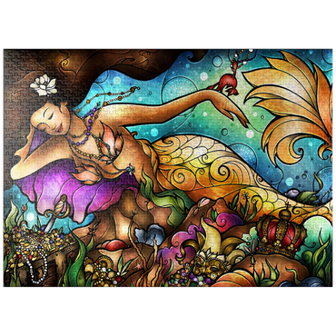 puzzleplate Mer De Lis Mermaid 1000 Jigsaw Puzzle
