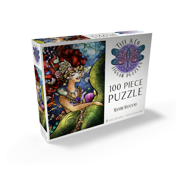 Croc A Doc Baby Stained Glass - Mandie Manzano 100 Jigsaw Puzzle box view2