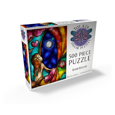 I Miss You Stained Glass 500 Jigsaw Puzzle box view2